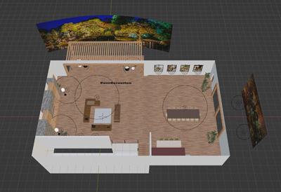 Blender3.0で部屋の3DCGを制作しました